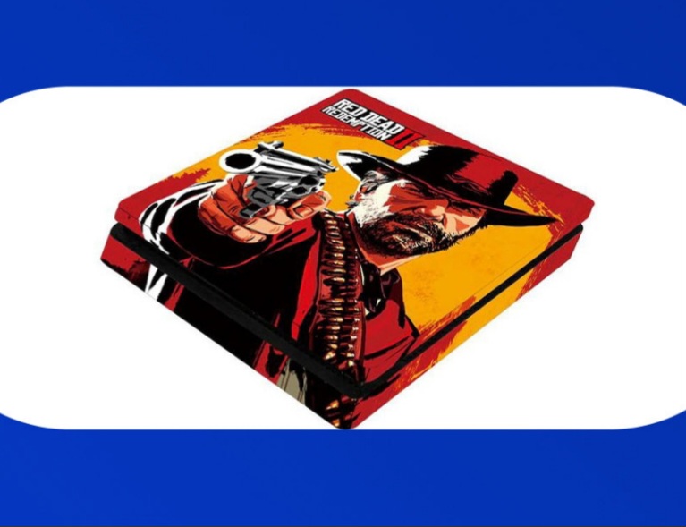 Autocollant PS4 Slim